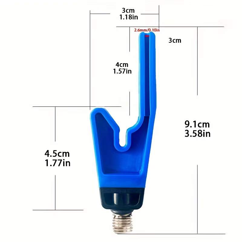 Portacañas luminoso insertable – Brilla en la oscuridad para pesca - imagen 3