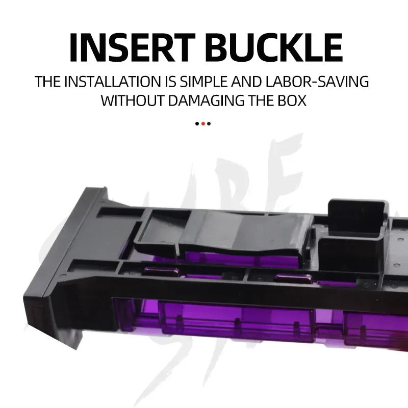 Caja de pesca de plástico, soporte para poste, soporte de tubo de poste desmontable, dispositivo de inserción Vertical, estante para barril de pesca, accesorios de pesca - imagen 4