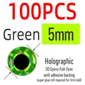 5mm Green 100pcs
