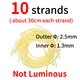 10 strands LT yellow