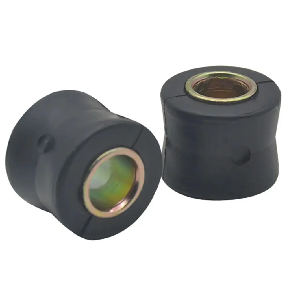 4 Uds motocicleta vehículo eléctrico 10MM 12MM amortiguador trasero manga amortiguador anillo de goma buje anillo fijo manga trasera Scooter - imagen 3