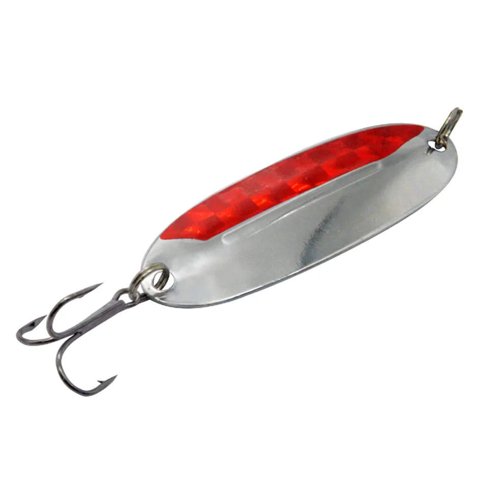 WALK FISH-cebos duros de 57MM y 7G, 1 cuchara de piezas, giratoria de Metal, lentejuelas, Swimbait, cuchara Artificial, anzuelo triple, aparejos de pesca de lubina - imagen 2