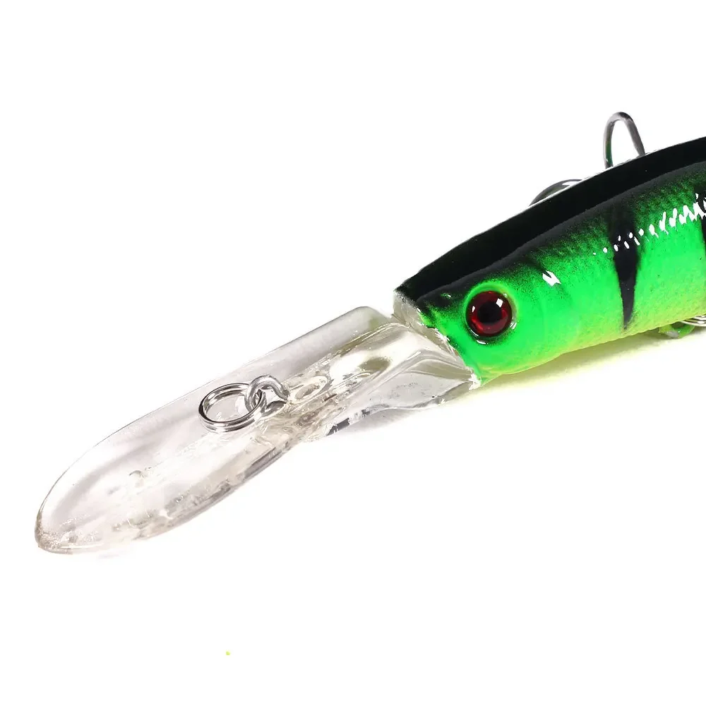 Señuelos de Pesca flotantes para pececillos, cebo Artificial de fundición larga de 145mm y 15,4g, Wobbler de trucha de agua salada, equipo de Pesca Swimbait - imagen 3