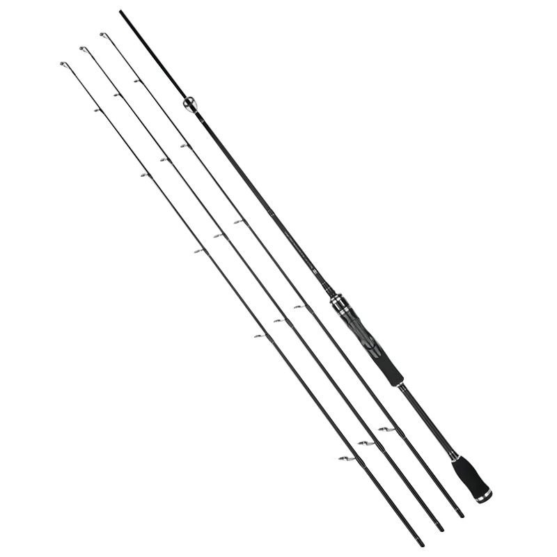 Mavllos LYGS caña de pescar giratoria ligera Line12-25lb ML M MH línea de 3 puntas 4-28g/7-40g caña de pescar de lubina de carbono de agua salada de acción rápida