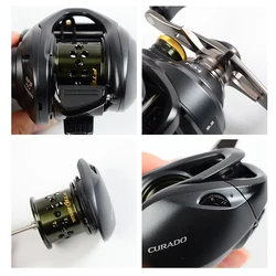 Carrete Shimano Curado BFS XG Baitcasting Finesse Micromodule