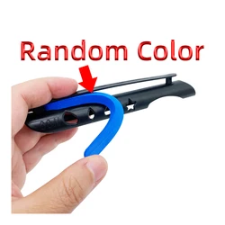 Soporte línea pesca clips caña resistente ajustable de tipos