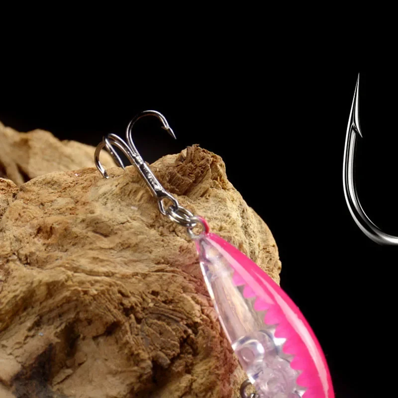 Nuevo 5 uds Mini Minnow 4cm 2,5g juego de Señuelos de Pesca con caja CrankBaits Wobblers señuelos hundimiento carpa aparejos de pesca Artificial - imagen 5