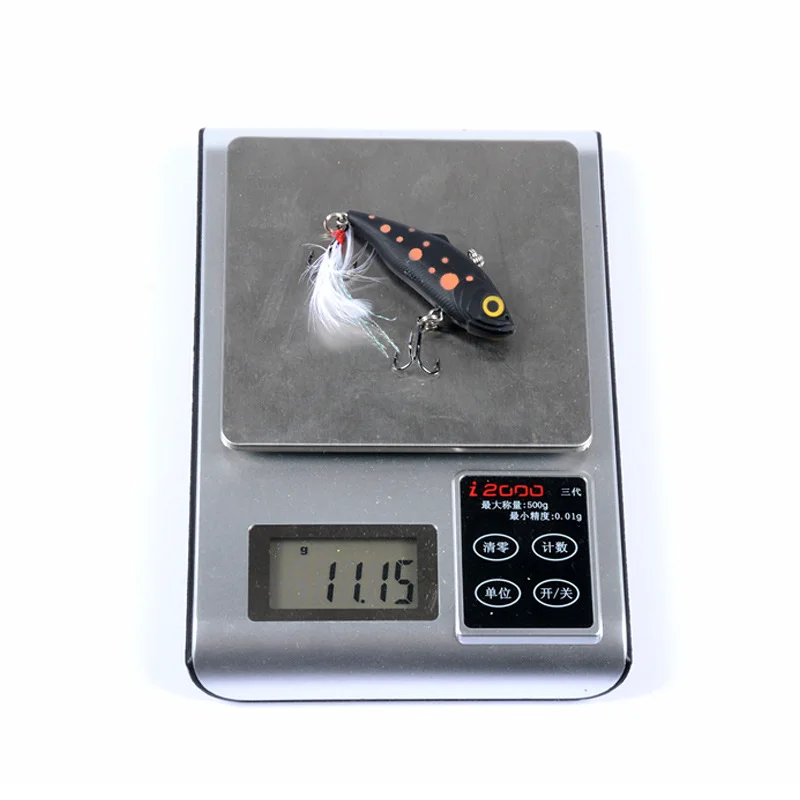 Señuelos de pesca artificiales, Minnow Crank, sistema de peso de tungsteno, modelo Wobbler, colores surtidos, caliente, 6,1 cm, 11,2G, 1 pieza - imagen 4