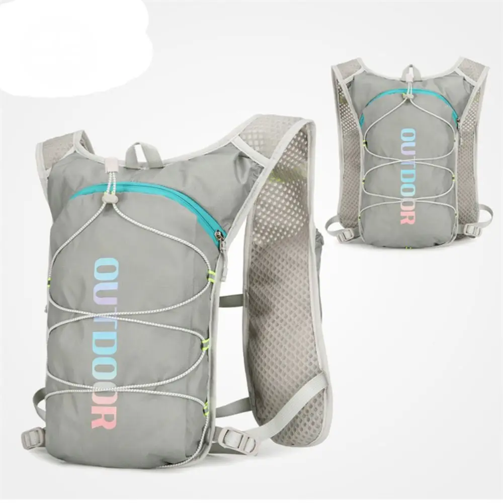 Mochila de nailon duradera para escalada al aire libre, mochila ultraligera impermeable para ciclismo, mochila de hidratación reflectante de seguridad transpirable - imagen 2