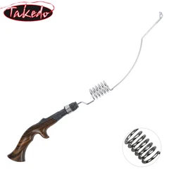 TAKEDO FQ 55CM Mini Caña de Viaje para Pesca en Barco