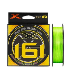 2025 nuevo YGKX16 línea de pesca trenzada mejorada súper fuerte X16 hebras multifilamento PE línea señuelo línea de alta resistencia 100m/150m/200m