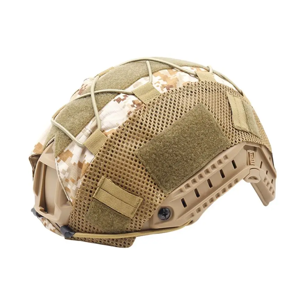 Nuevo Funda de nailon para casco, gorro de tela de talla única, funda para casco de Paintball, - imagen 2