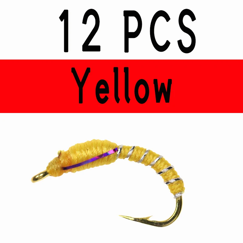 Yellow 12pcs