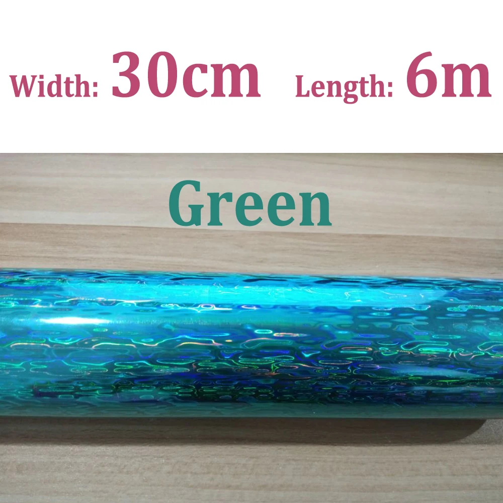 30cm x 6m  green