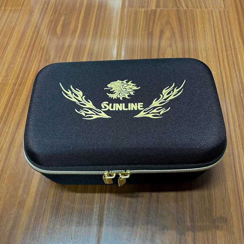 Sunline-Bolsa de almacenamiento portátil para rueda de pesca, funda protectora para rueda EVA, caja de carrete impermeable, bolsa para aparejos de pesca, accesorios de pesca - imagen 3