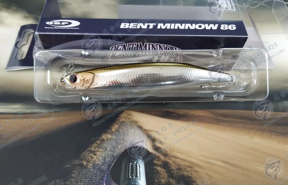 O.S.P OSP pez muerto BentMinnow 86F, sistema de superficie de agua Minoan, Micro pico de cebo, 5,9g - imagen 5