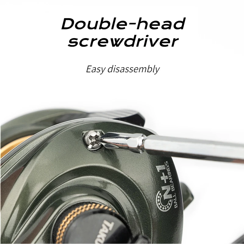 Kit de reparación de rueda de pesca con señuelo, herramienta de desmontaje giratorio, Kit de mantenimiento de rueda de gota de agua, 1 Juego - imagen 3