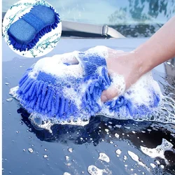 Kit de limpieza para coche – Cepillo microfibra y toalla chenilla