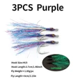 3PCS Purple