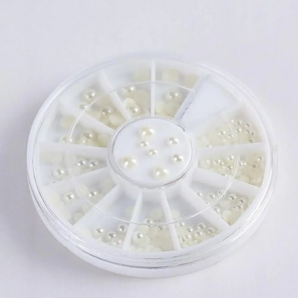 Purpurina semicircular para uñas, 1/2/3 piezas, 2mm y 3mm, rueda de diamantes de imitación para decoración de uñas, herramientas de maquillaje - imagen 4