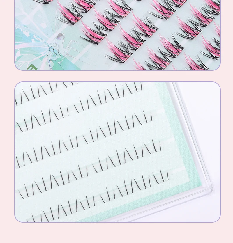 Mejora tu belleza con estas vibrantes pestañas postizas de larga duración