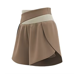 Pantalones cortos deportivos transpirables para mujer, cintura elástica con bloques de colores, pantalones cortos de entrenamiento de cintura alta, forro interior antideslizante 2 en 1