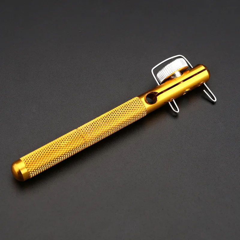 MNFT-Herramienta de anudado de anzuelos de pesca de Metal, dispositivo de fabricación de bucle de anzuelos, removedor de desacoplamiento, accesorio de pesca de carpa, 1 piezas - imagen 4