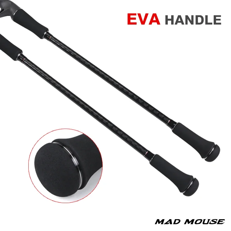 Caña MADMOUSE Carbono Alta Densidad para Slow Jigging - imagen 5