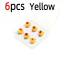 6pcs Yellow
