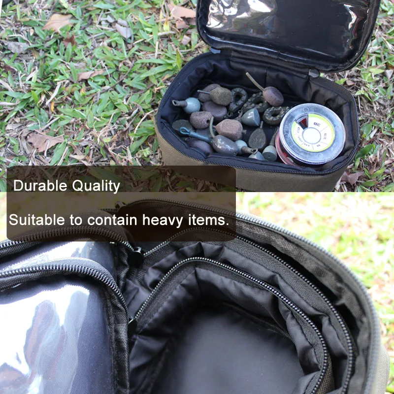 Accesorios de pesca de carpa, bolsa de almacenamiento para sujetar carpa, cargador de plomo PVA, malla de cambio rápido, cola giratoria, mangas antienredos de goma, aparejos - imagen 5