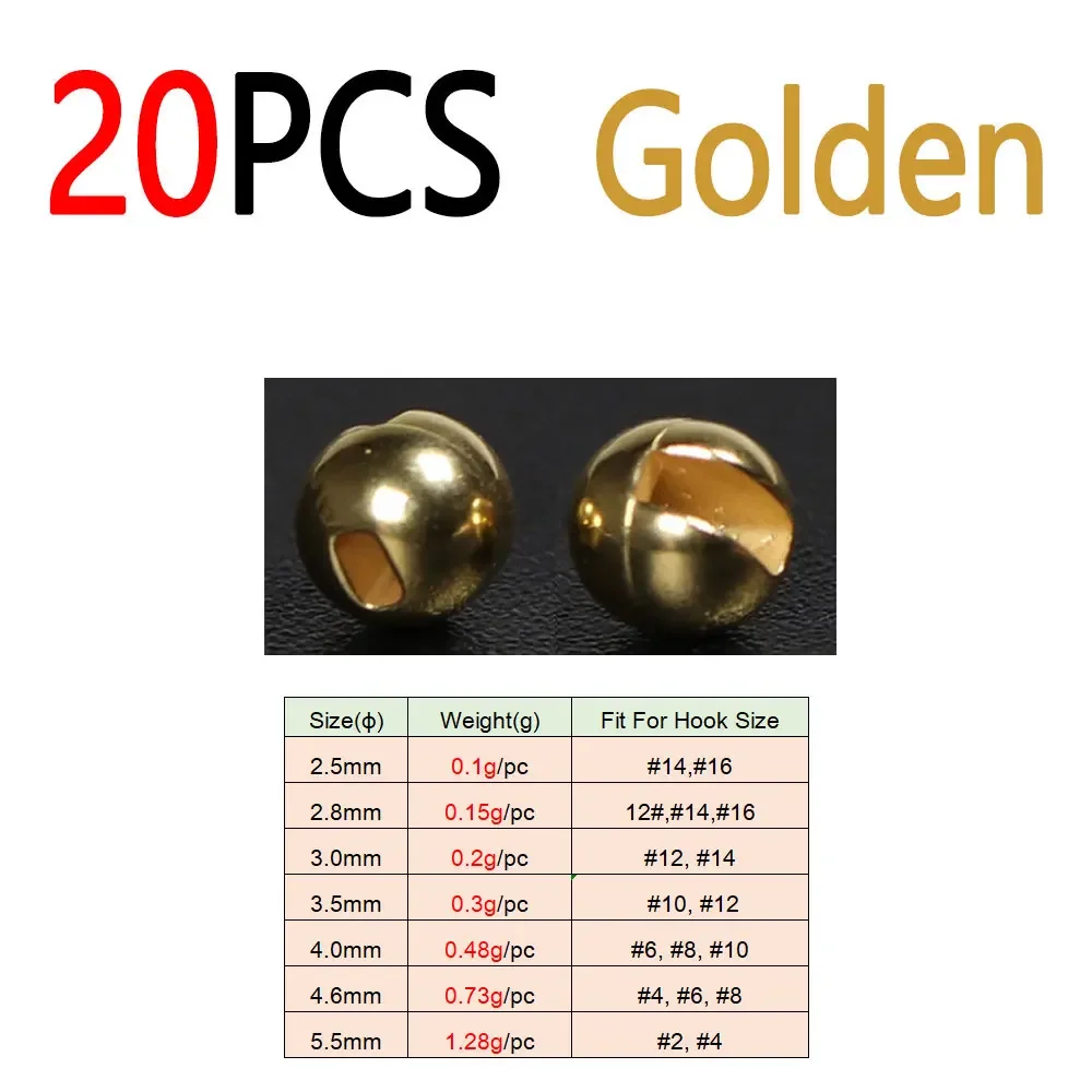 20pcs Golden