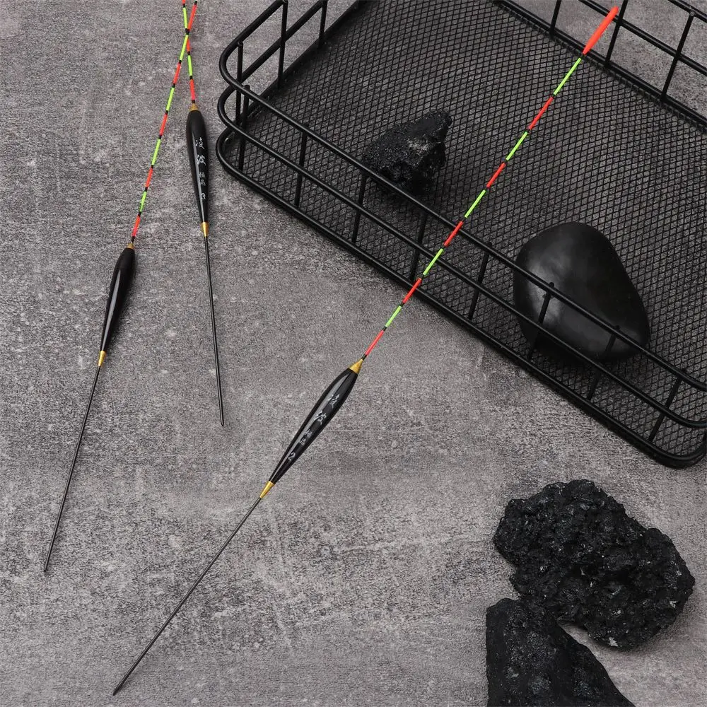 Nuevo Tubo de deriva deslizante, flotadores de cola larga, flotador de pesca, indicador fluorescente de madera - imagen 5