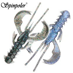 Spinpoler flotante UV – Vinilo aroma camarón para Pike y Perca