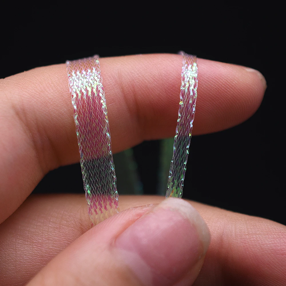 MNFT Trenza nacarada para atar moscas — wingcase y efecto camarón - imagen 4