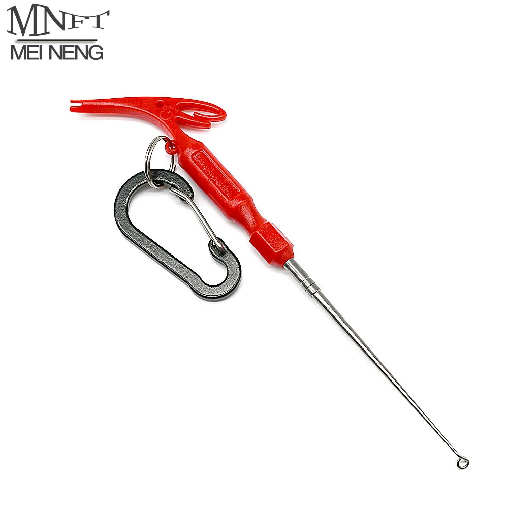 MNFT 1 Uds herramientas para atar nudos de uñas con mosca de pesca herramienta de anudado rápido removedor de gancho de bucle - imagen 2