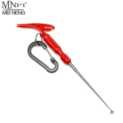 MNFT 1 Uds herramientas para atar nudos de uñas con mosca de pesca herramienta de anudado rápido removedor de gancho de bucle