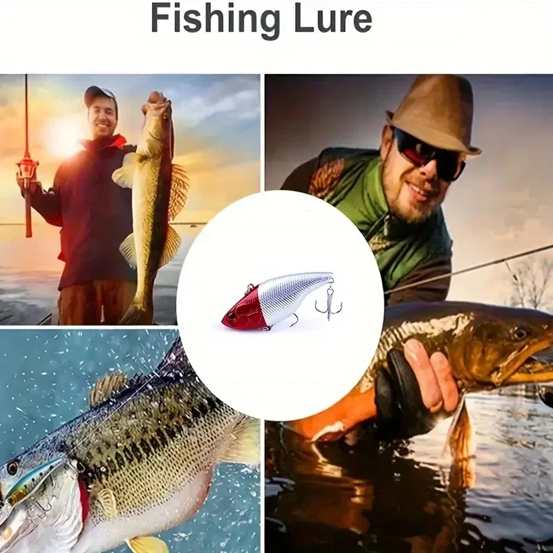 Señuelos Wobbler vibratorios profesionales para pesca en hielo - imagen 2
