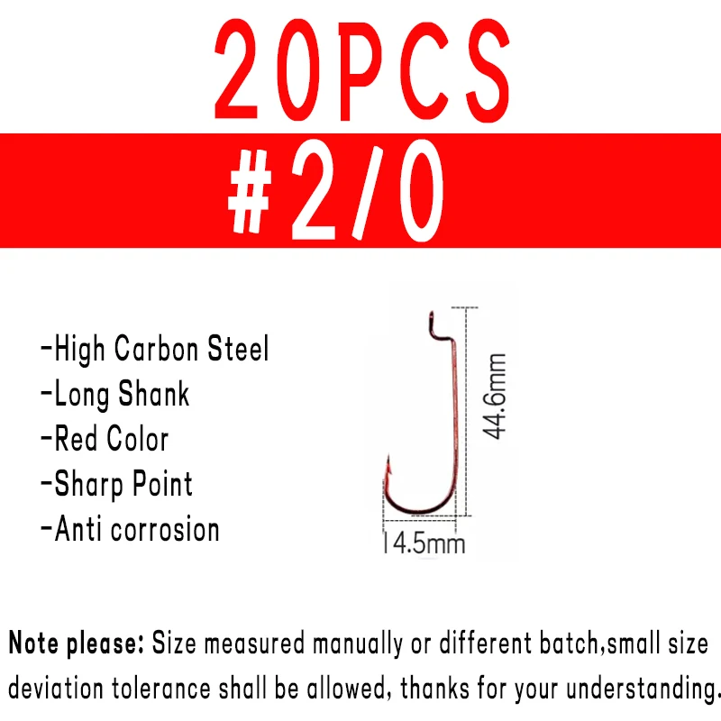 20pcs size 2I0
