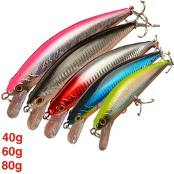 Señuelos Minnow Jig sinking para mar – Set de 3 piezas