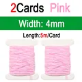 2pcs Pink 4mm