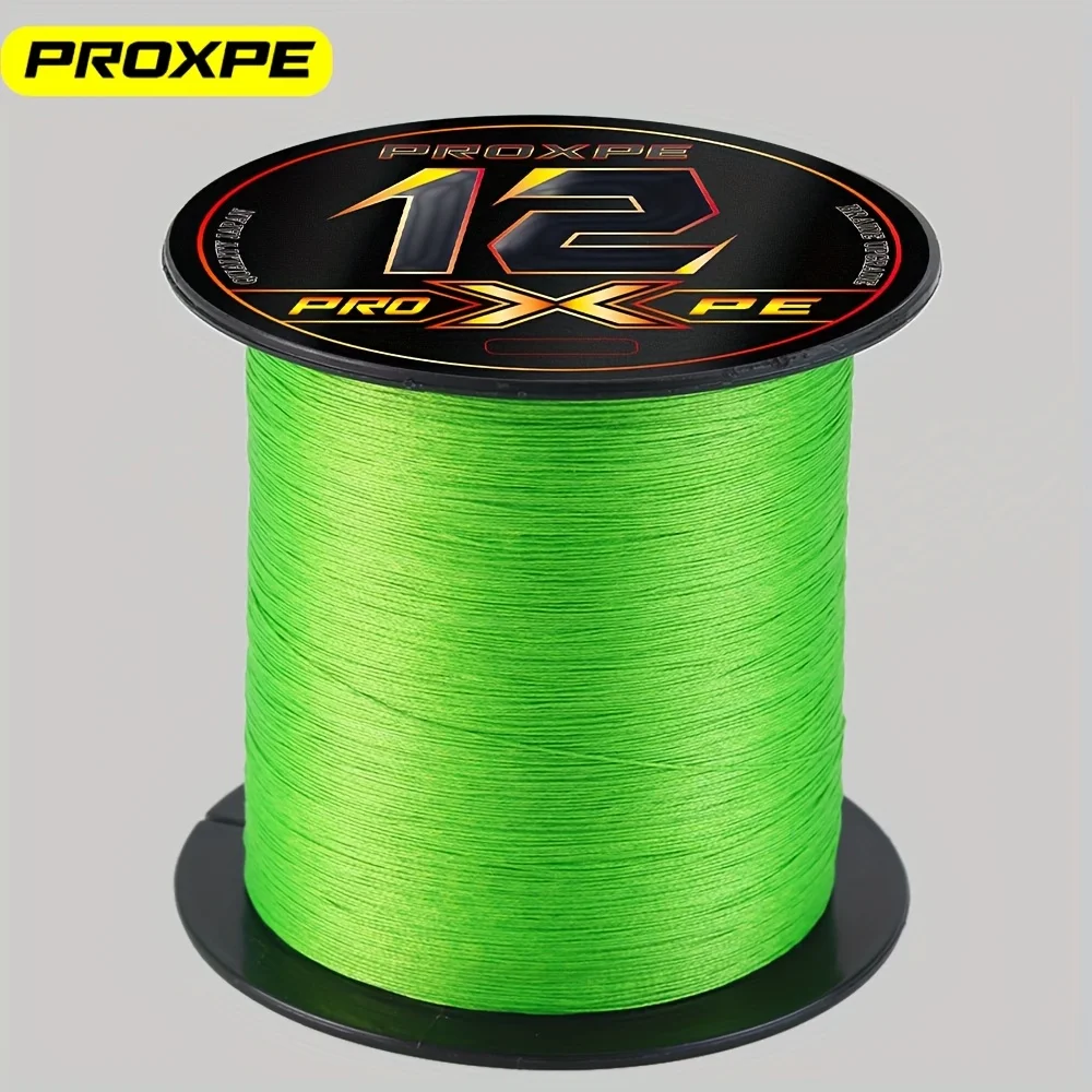 PROXPE-sedal de pesca trenzado de 12 hebras, multifilamento japonés de 300M, 25-120lb, herramienta de accesorios, pesca de carpa, ríos, lagos, mar de agua dulce - imagen 4