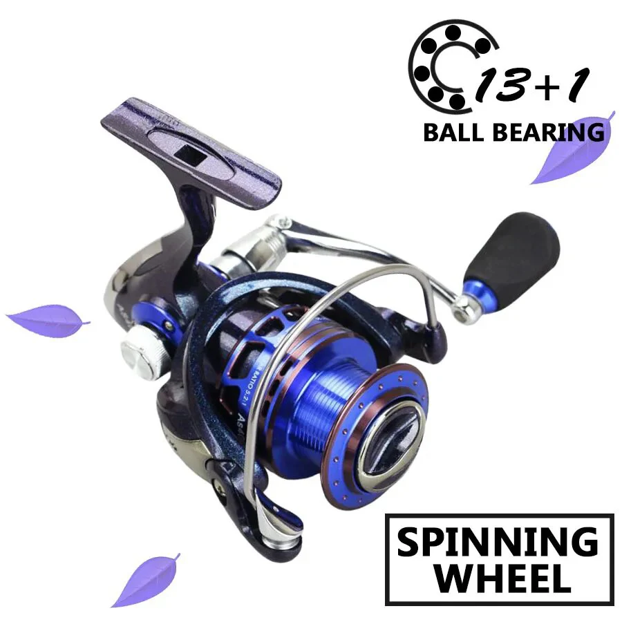 Carrete giratorio AS7000 13+1 rodamientos – Surfcasting agua salada - imagen 5