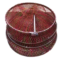 Bolsa de malla nylon resistente para transporte peces en lancha