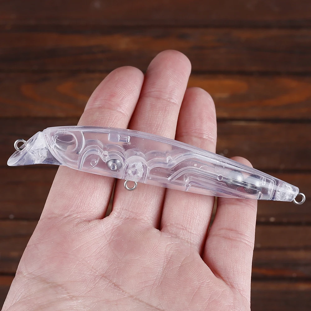 Señuelo Minnow flotante sin pintar Dr.Holife 9,5 cm 8,9 g DIY