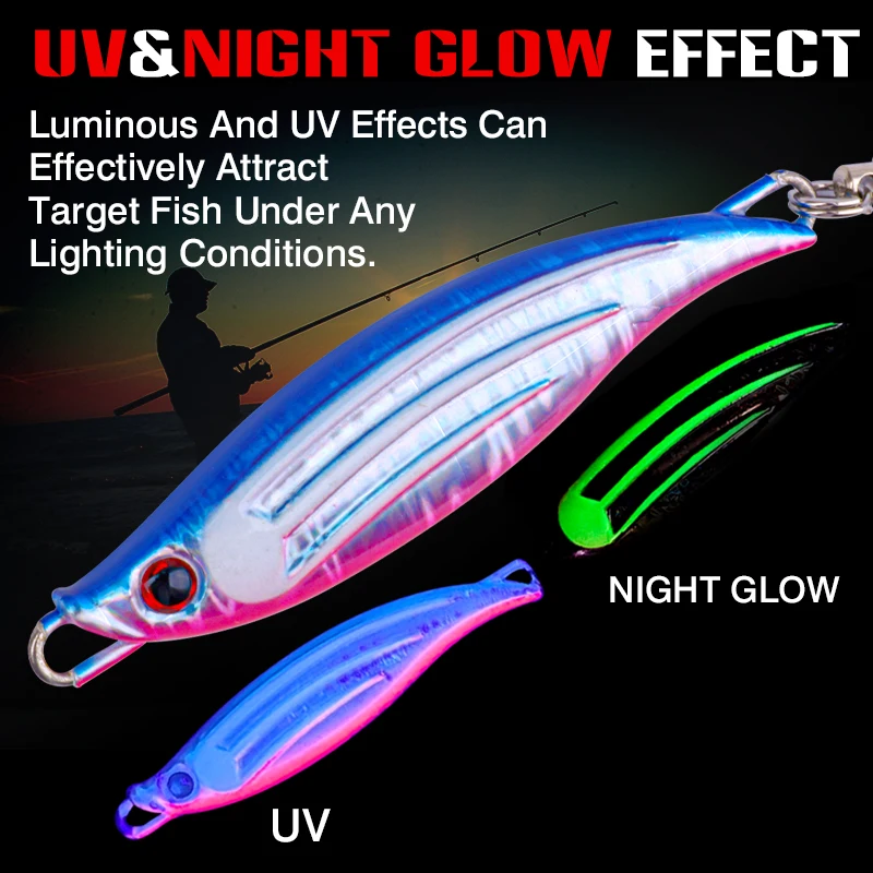 FJORD 40g 60g plantilla de pesca de Metal cola Spinner señuelo giratorio cuchara de mar Lucio recién llegados 2025 cebos artificiales aparejos de pesca - imagen 4