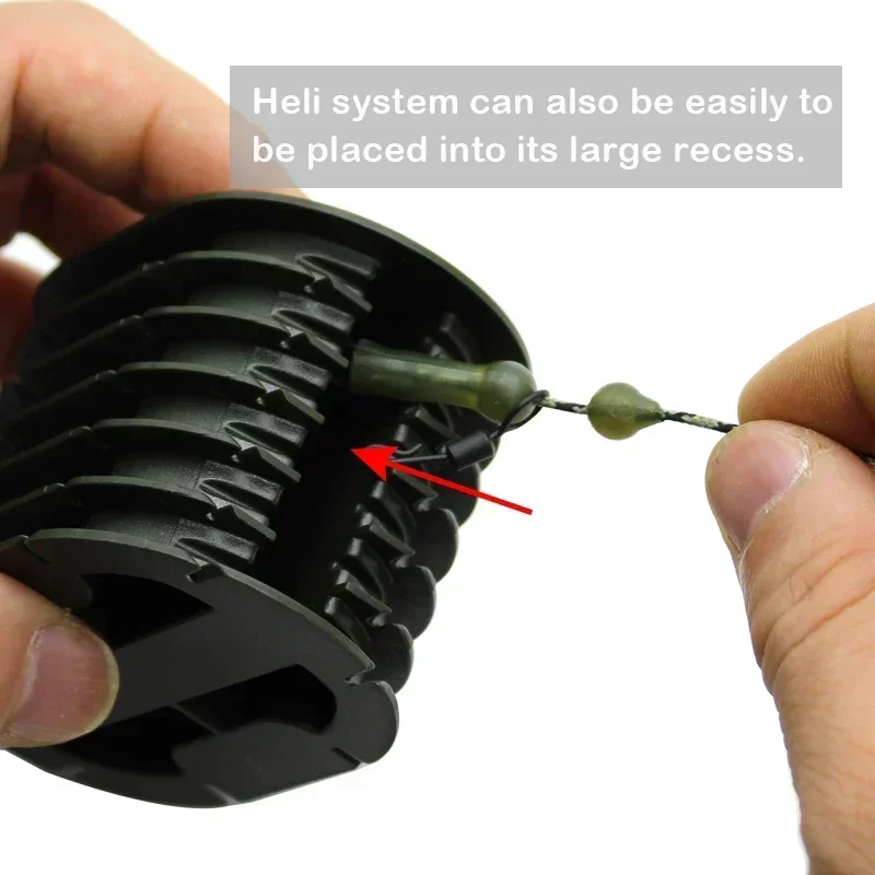 Línea de pesca de carpa, núcleo de plomo trenzado, línea líder de carpa, almacenamiento Leadcore para aparejo de carpa, aparejo de helicóptero Chod - imagen 3