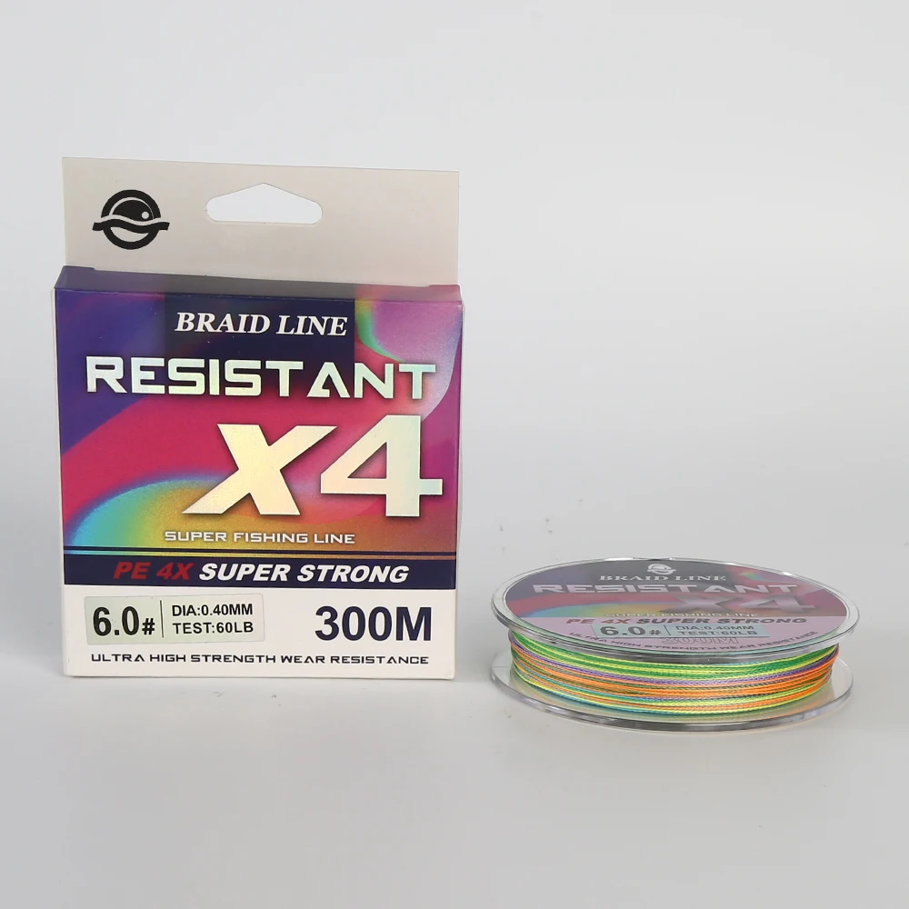 Línea De Pesca multifilamento De 300M, alambre trenzado De 4 hebras, todo para aparejos De Pesca De verano, línea De Pesca, Carpe - imagen 2