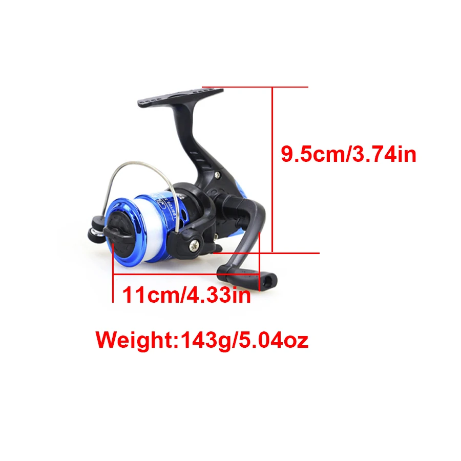 FTK-Juego de caña de pescar telescópica de carbono, anzuelo de cabeza de plantilla, Pesca de Mar ultraligera de fundición giratoria de camuflaje, 1,5 m - imagen 3