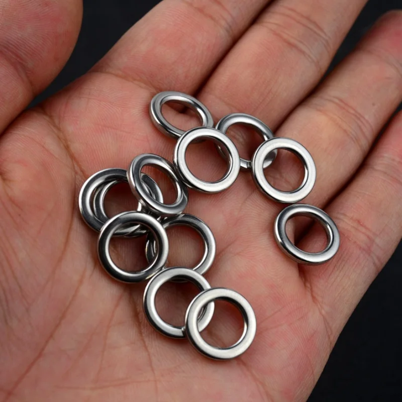 Anillo de acero inoxidable BKK para pesca con señuelos en barco - imagen 3