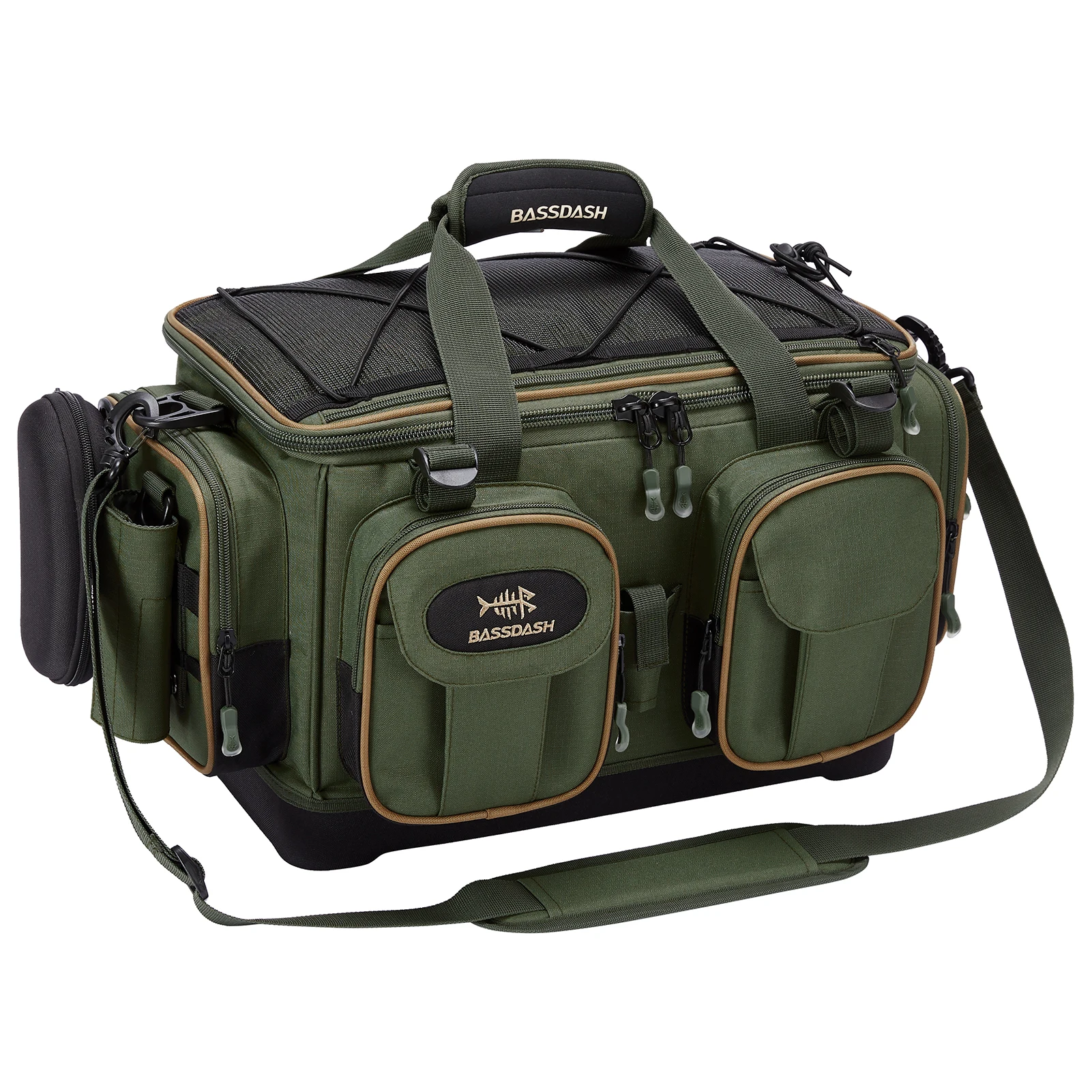 Bolso hombro BASSDASH – Fondo duro resistente al agua para aparejos